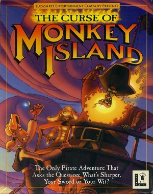 The Curse of Monkey Island Poster