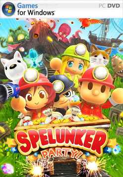 Spelunker Party! Poster