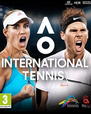 AO International Tennis Poster