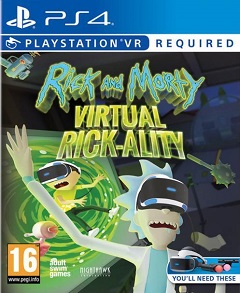 Постер Rick and Morty Simulator: Virtual Rick-ality