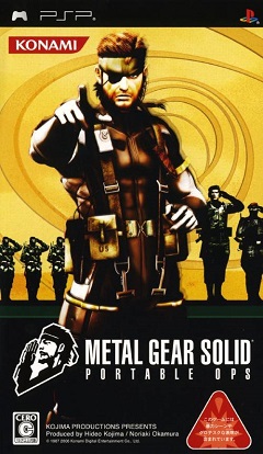 Постер Metal Gear Solid: Portable Ops