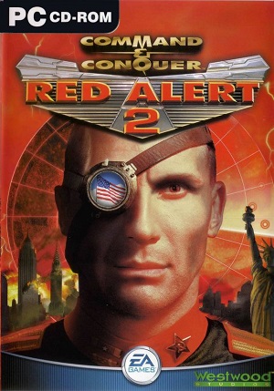 command and conquer red alert 2 screen black