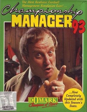 Championship Manager 93 Poster