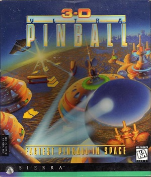 3-D Ultra Pinball Poster