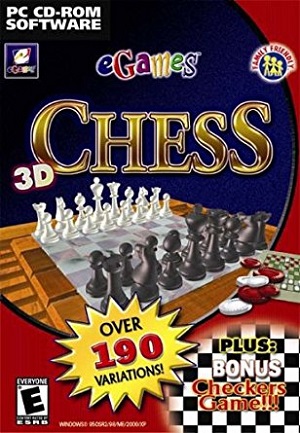 3D Chess Poster