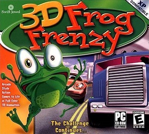 3D Frog Frenzy Poster
