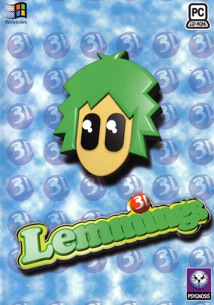 Lemmings 3D Poster