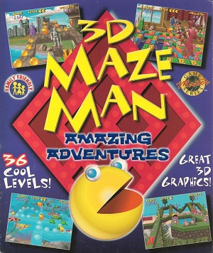 3D Maze Man: Amazing Adventures Poster