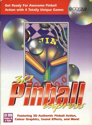 3D Pinball Express Poster