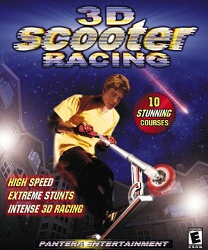 3D Scooter Racing Poster