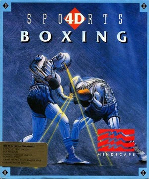 4D Sports Boxing Poster
