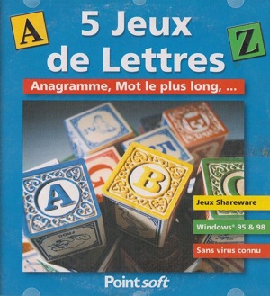 5 Jeux de Lettres Poster