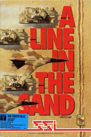 A Line in the Sand Poster