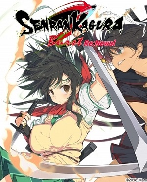 Senran Kagura Burst Re:Newal Poster