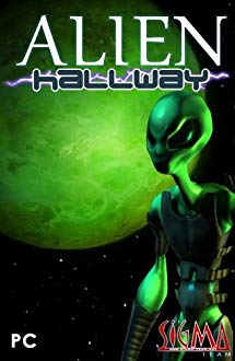 Alien Hallway Poster