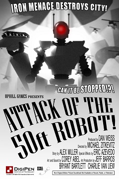 Постер Attack of the 50ft Robot!