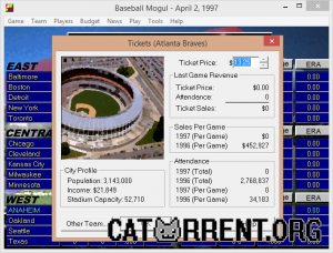 Кадры и скриншоты Baseball Mogul