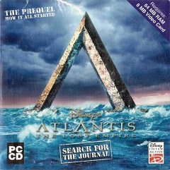 Постер Disney's Atlantis: The Lost Empire - Search for the Lost Journal