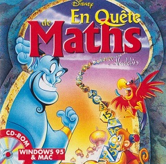 Постер Disney's Math Quest with Aladdin
