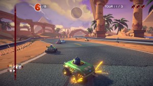 Кадры и скриншоты Garfield Kart: Furious Racing