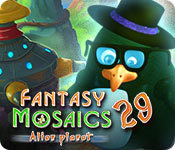 Постер Fantasy Mosaics 29: Alien Planet