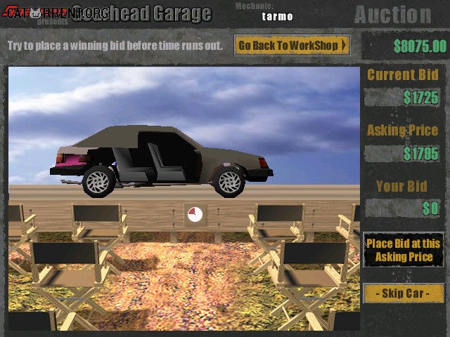 gearhead garage free game