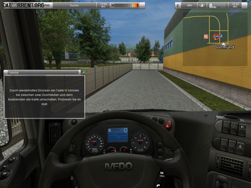 german truck simulator completo