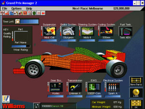 Кадры и скриншоты Grand Prix Manager 2