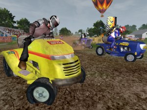 Кадры и скриншоты Lawnmower Racing Mania 2007