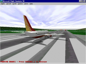 Кадры и скриншоты Microsoft Flight Simulator 98