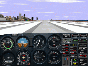 Кадры и скриншоты Microsoft Flight Simulator for Windows 95