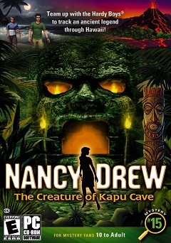 Постер Нэнси Дрю: Чудовище пещеры Капу
