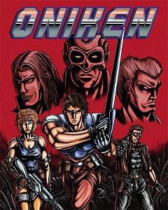 Постер Oniken Unstoppable Edition