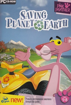 Постер Розовая Пантера против грязи. Спасем Землю от мусора!