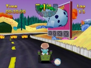 Кадры и скриншоты Nicktoons Racing