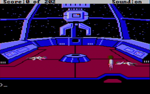 Кадры и скриншоты Space Quest: The Sarien Encounter