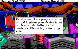 Кадры и скриншоты Space Quest III: The Pirates of Pestulon