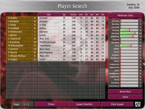 Кадры и скриншоты Sven-Göran Eriksson's World Manager