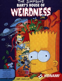Постер The Simpsons: Bart's House of Weirdness