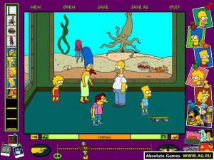 Кадры и скриншоты The Simpsons: Cartoon Studio