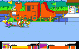 Кадры и скриншоты The Simpsons Arcade Game