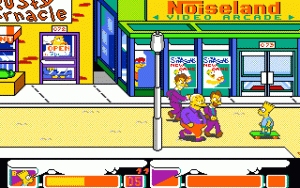 Кадры и скриншоты The Simpsons Arcade Game