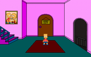 Кадры и скриншоты The Simpsons: Bart's House of Weirdness