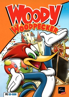 Постер Woody Woodpecker Racing