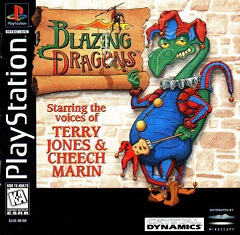 Постер Blazing Dragons