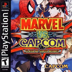 Постер Marvel Super Heroes vs. Street Fighter