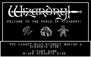 Кадры и скриншоты Wizardry I: Proving Grounds of the Mad Overlord