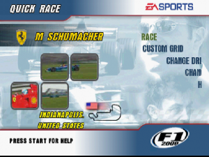 Кадры и скриншоты F1 2000