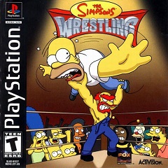 Постер The Simpsons Wrestling