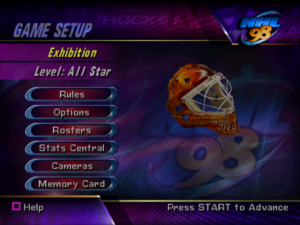 Кадры и скриншоты NHL 98